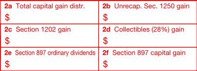 total capital gain distributions box 2a|box 2a 1099 div.